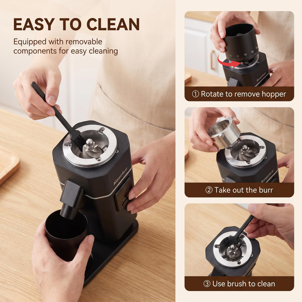 Electric Burr Coffee Grinder with 75 Settings Z887