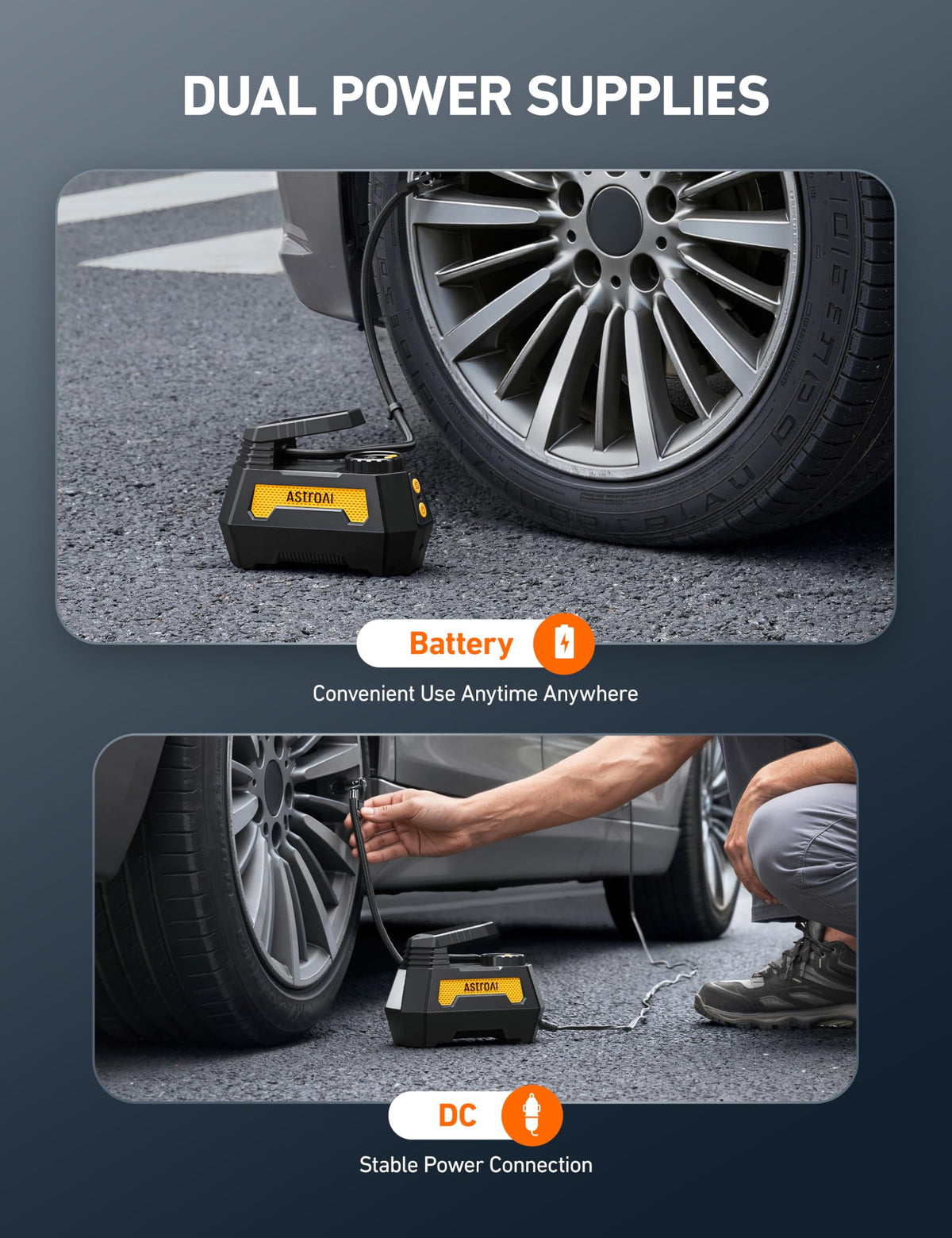 Cordless Portable Air Compressor U6732