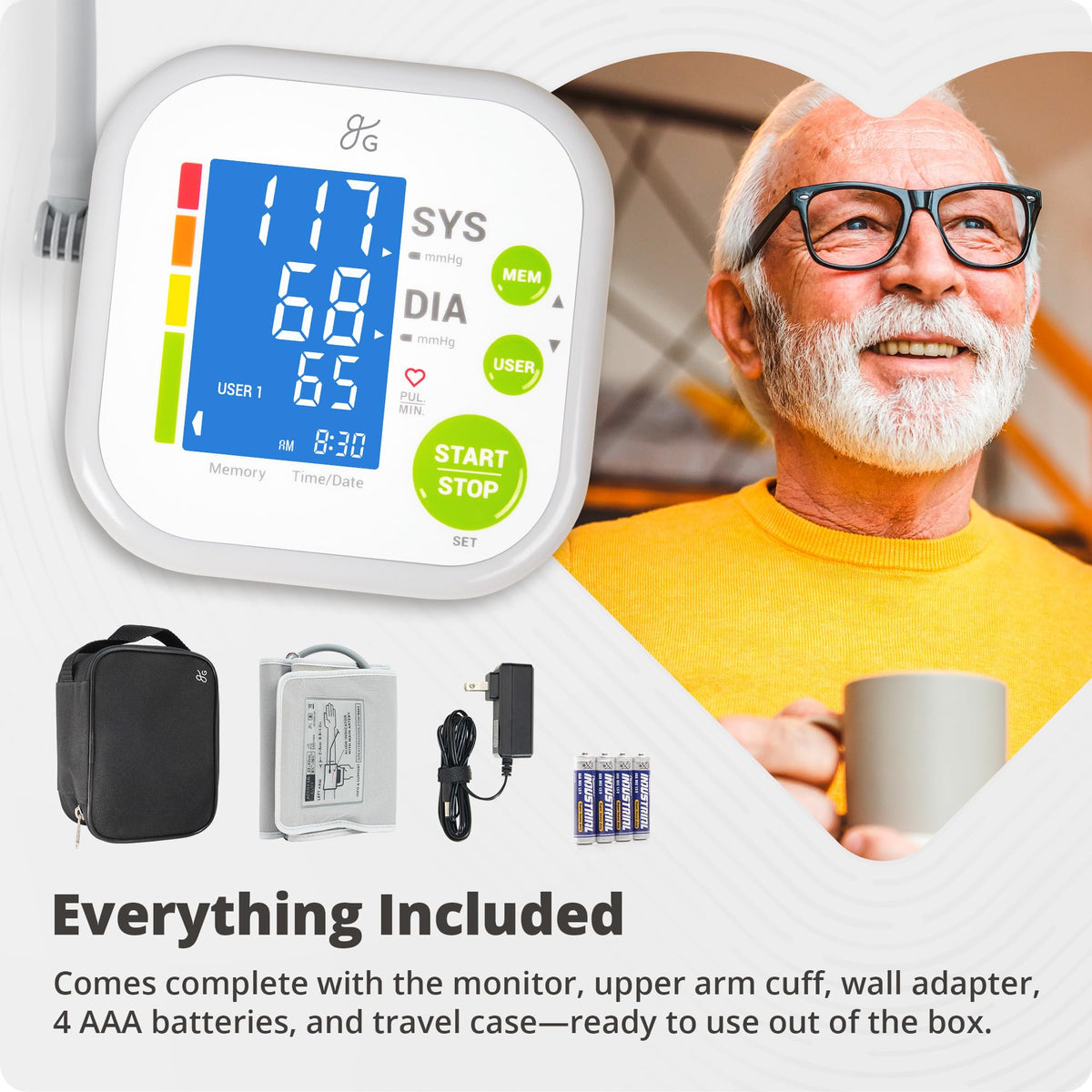 Automatic Upper Arm Blood Pressure Monitor B6642