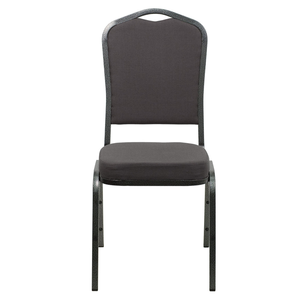 Gray Fabric Stacking Banquet Chair D6473