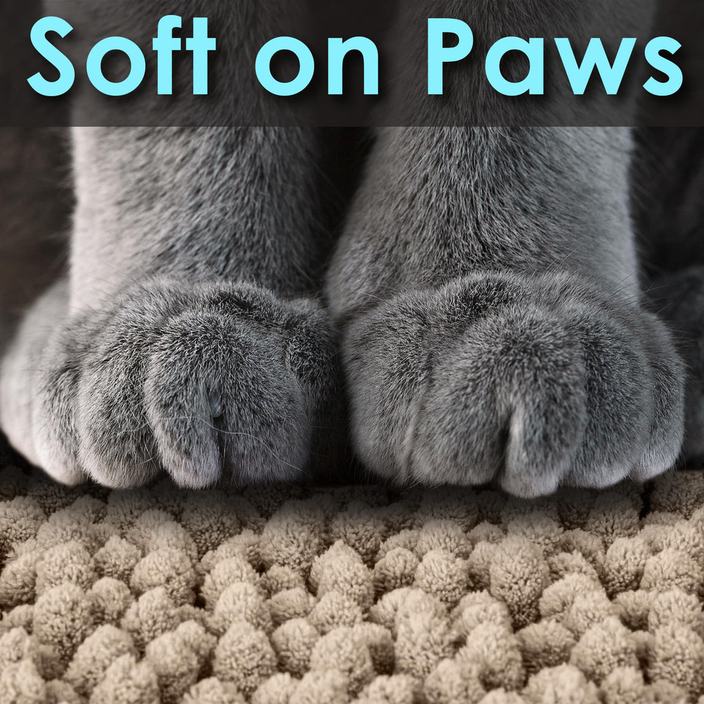 Super Absorbent Waterproof Non Slip Cat Litter Mat I64612