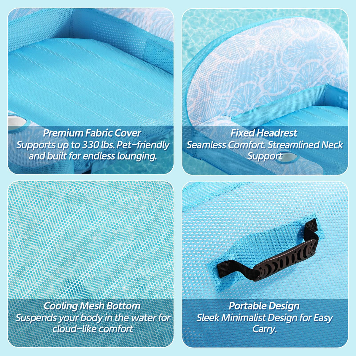 Inflatable Pool Float Chair L41483