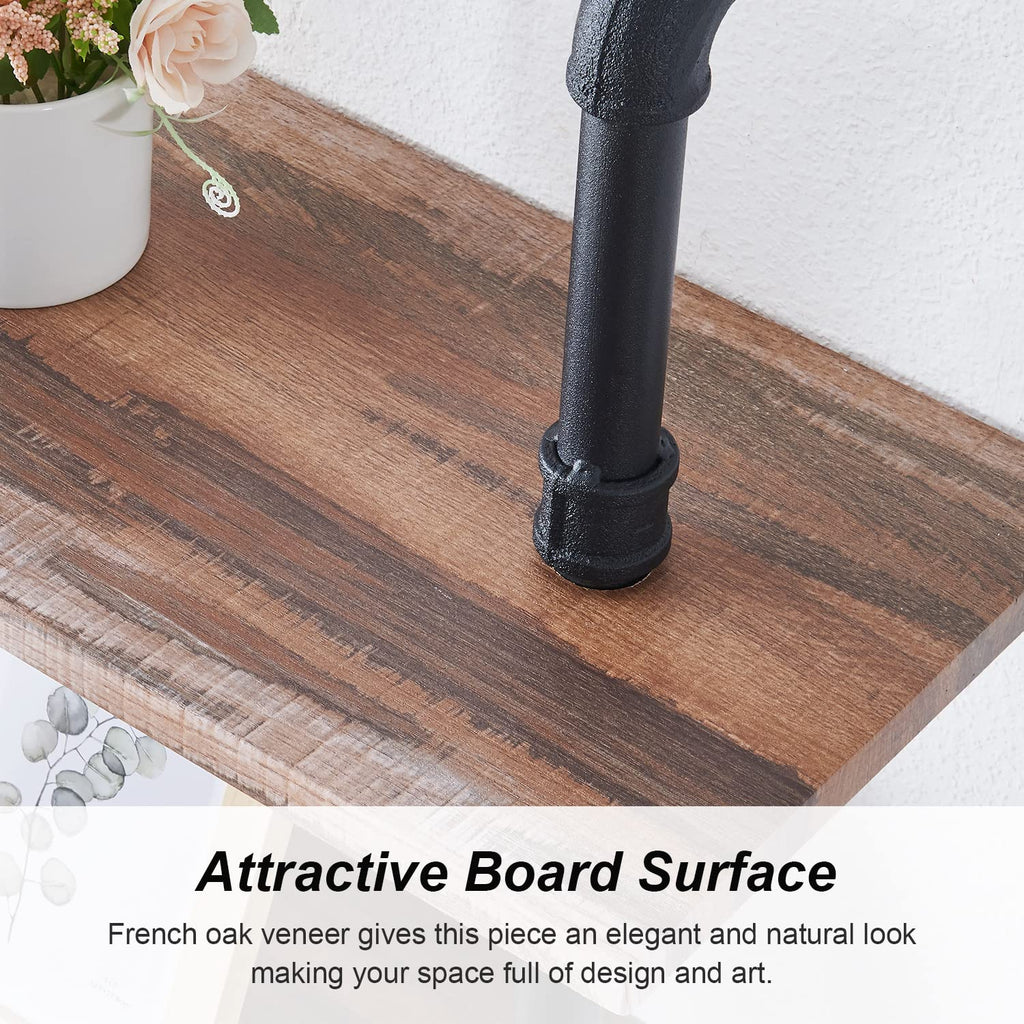 6 Tier Industrial Pipe Bookshelf R15739