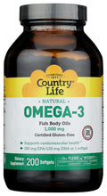 Omega-3 1000Mg Fish Oil 200-Softgel O975