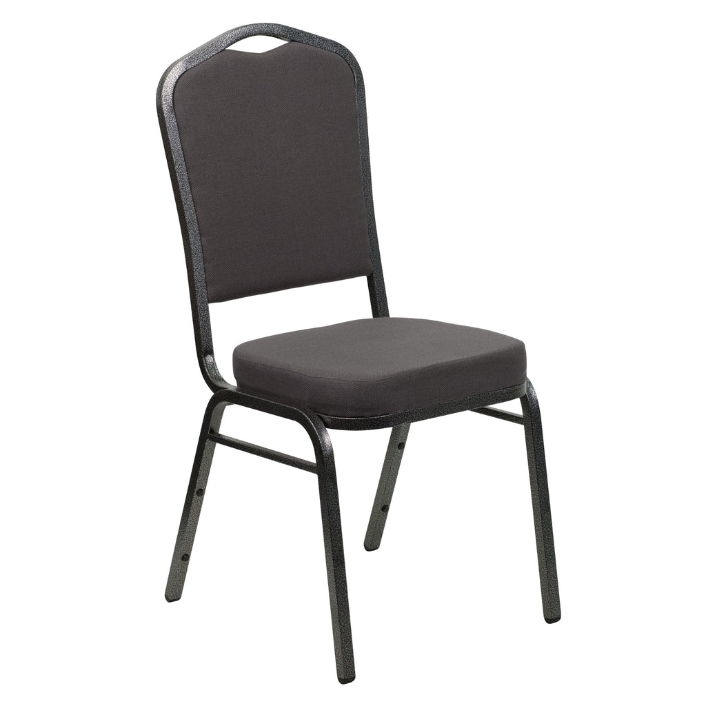 Gray Fabric Stacking Banquet Chair D6473