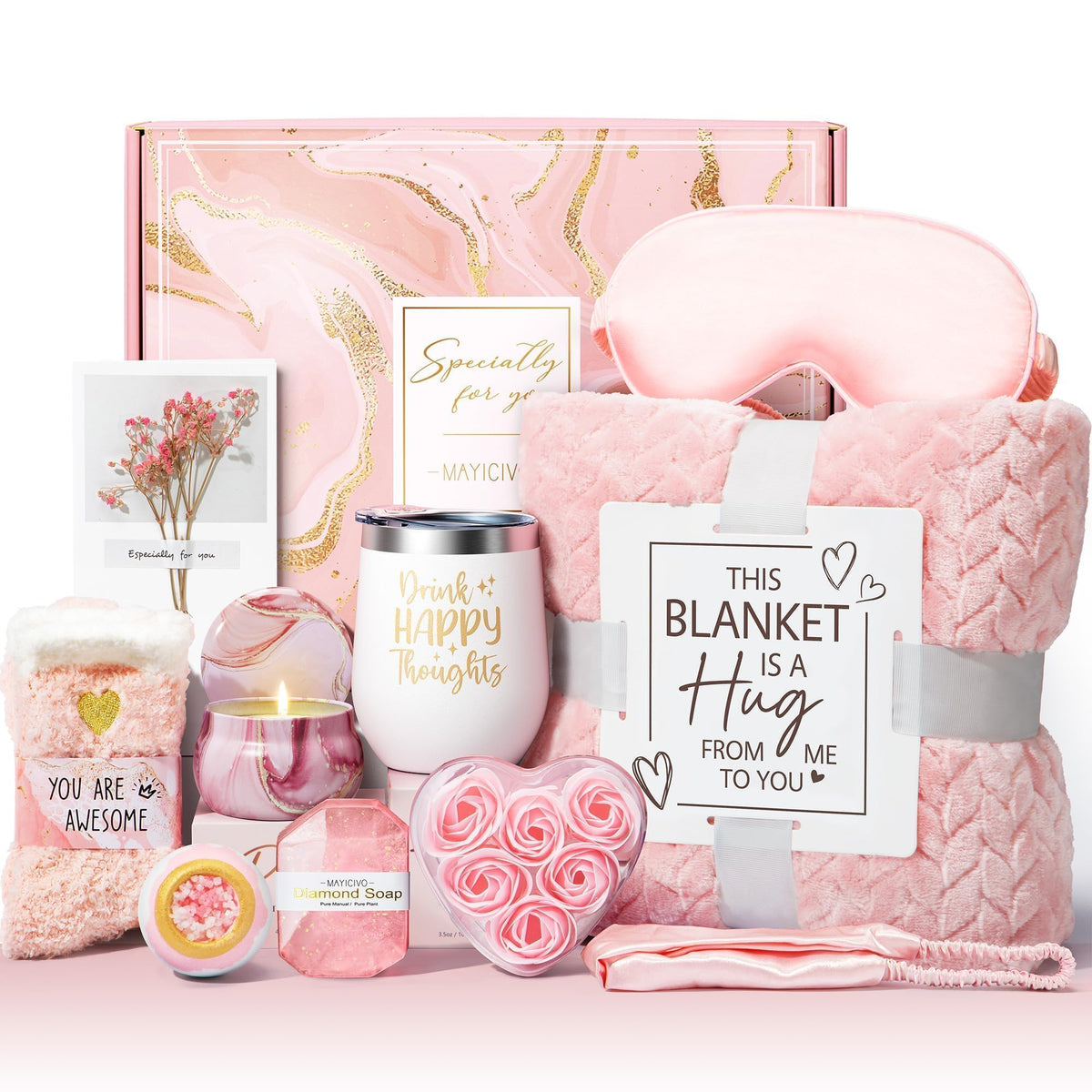 Spa Baskets Self Care Package U7384