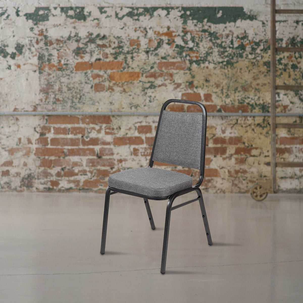 Gray Fabric Stacking Banquet Chair Y832