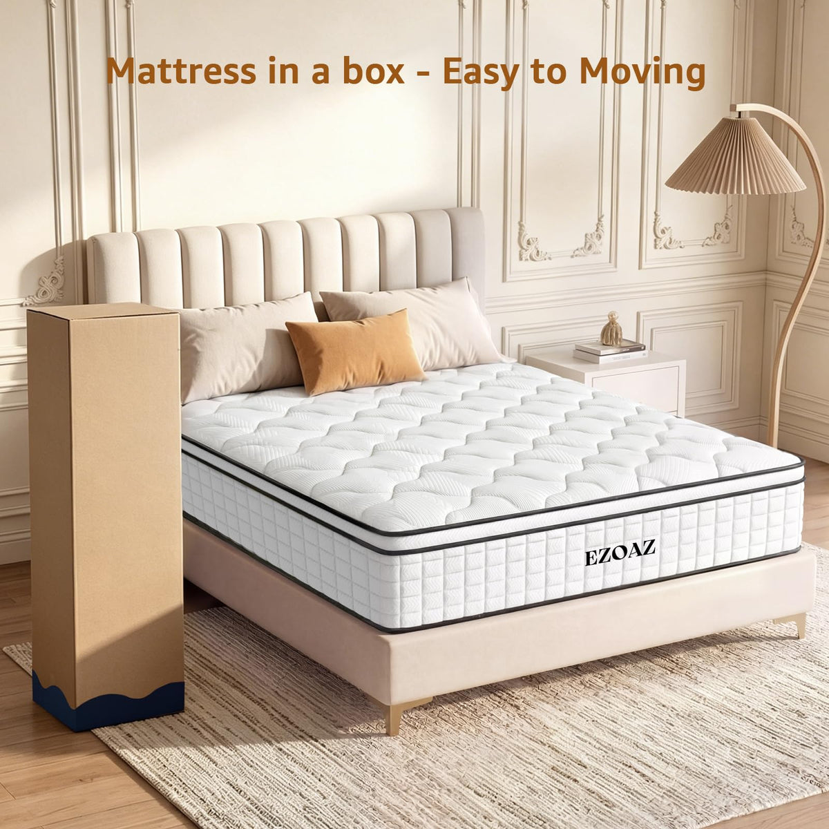 12 Inch Medium Firm Hybrid Full Mattress T873516