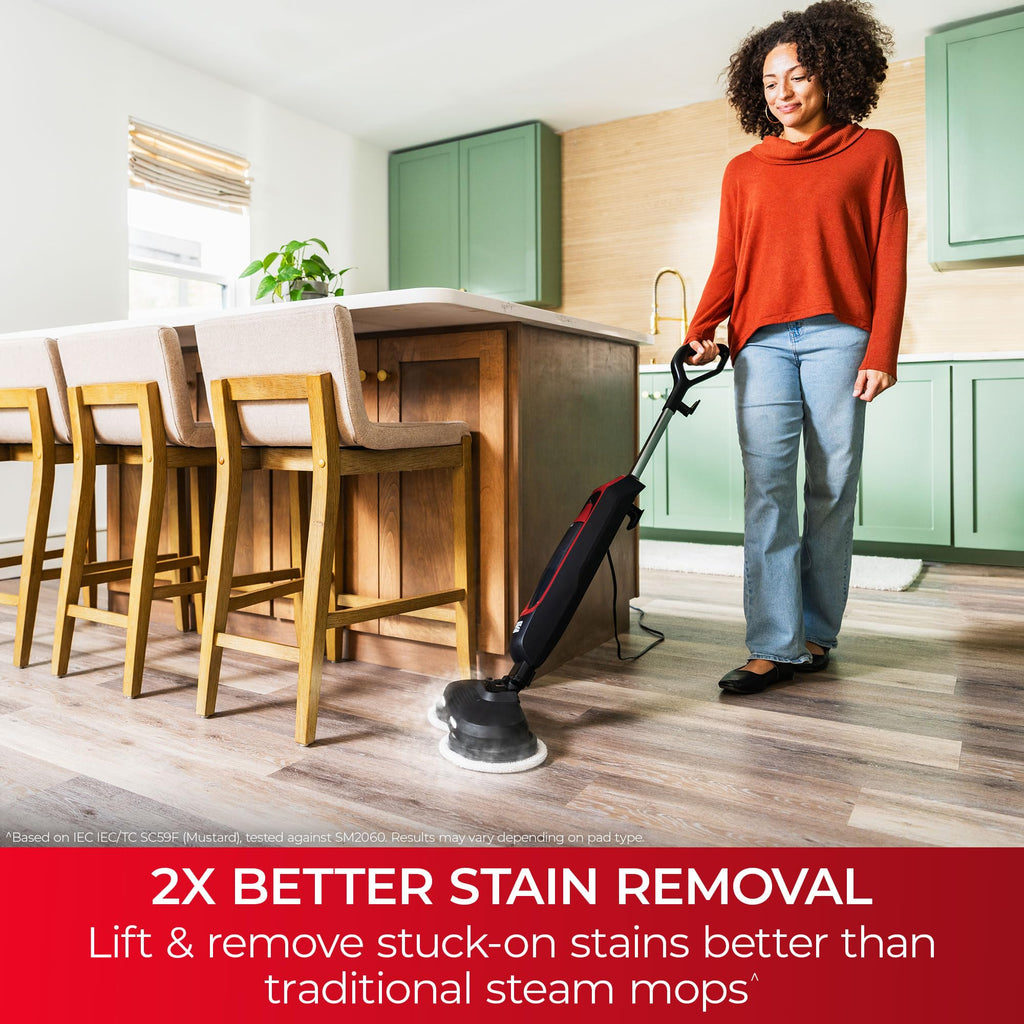 Corded Steam Spin Mop T80362