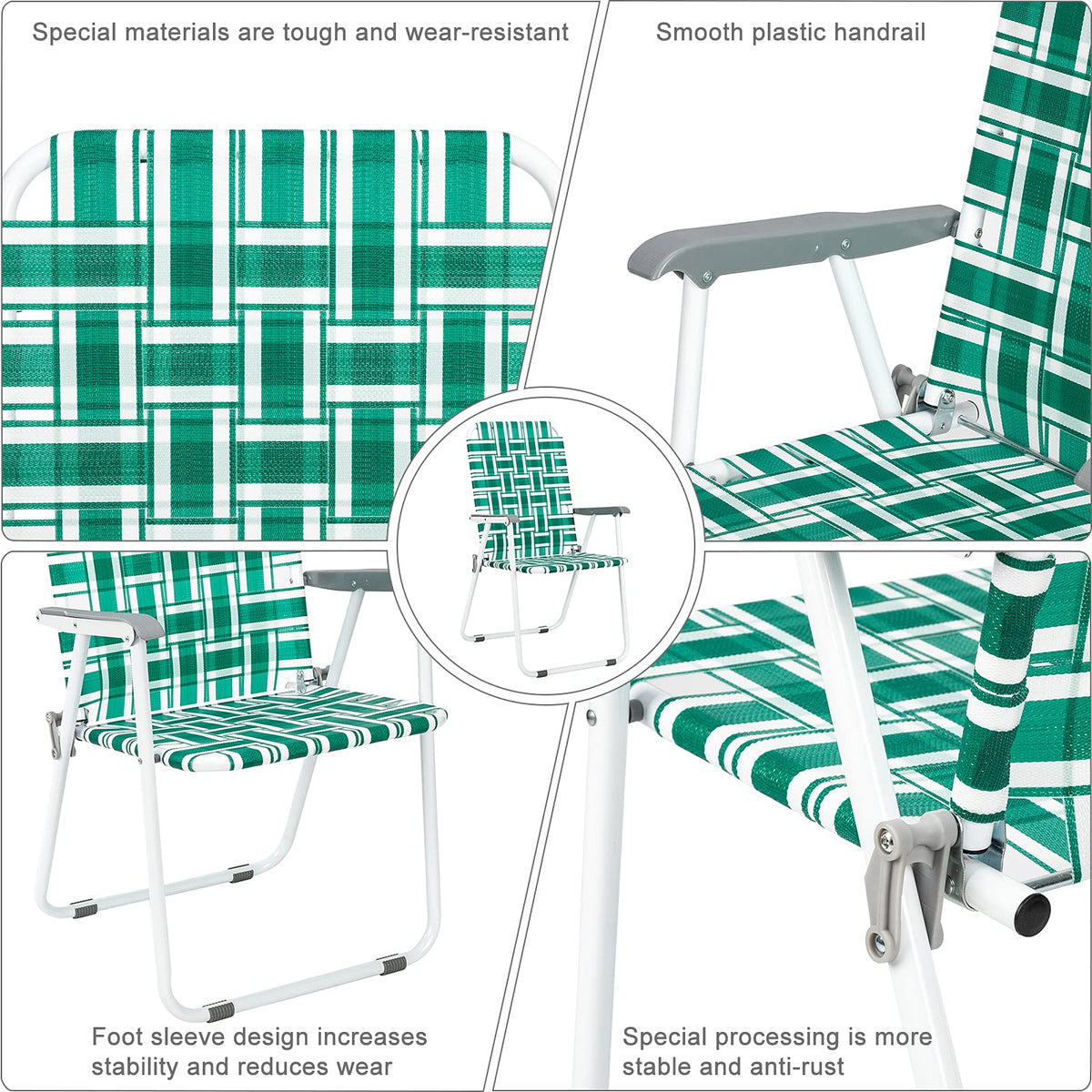 2 Pack Webbed Folding Chair Q91898