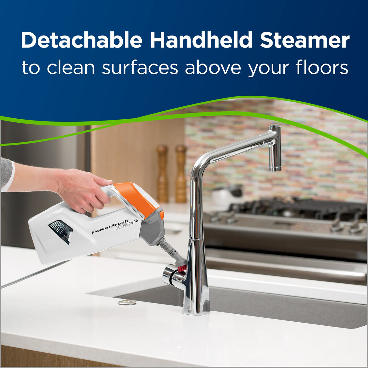 Orange Steam Mop N110345